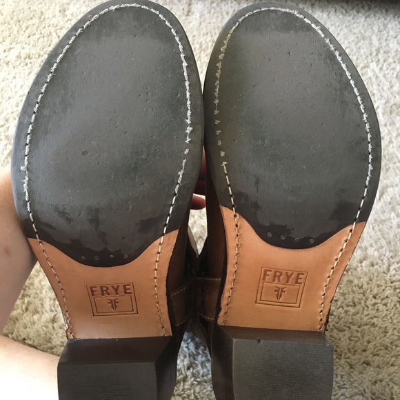 Frye Camilla Harness Boots - Size 10 - Picture 4 of 5